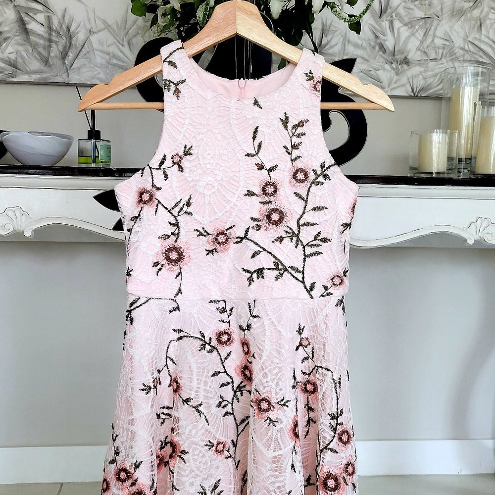 Pippa and Julie floral lace dress
